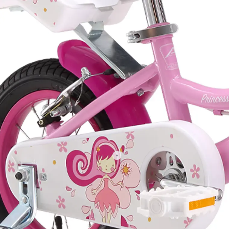 BICICLETA INFANTIL PRINCESS ARO 12' NIÑA / MÍNIMOS DETALLES EN EL MARCO - SUCIO FÁCIL DE QUITAR - EMBALAJE DAÑADO 3