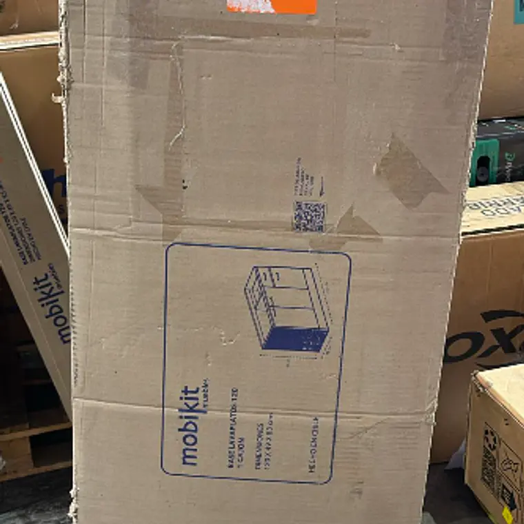 BASE LAVAPLATOS 3 PUERTAS ACACIA / EMBALAJE DAÑADO 4