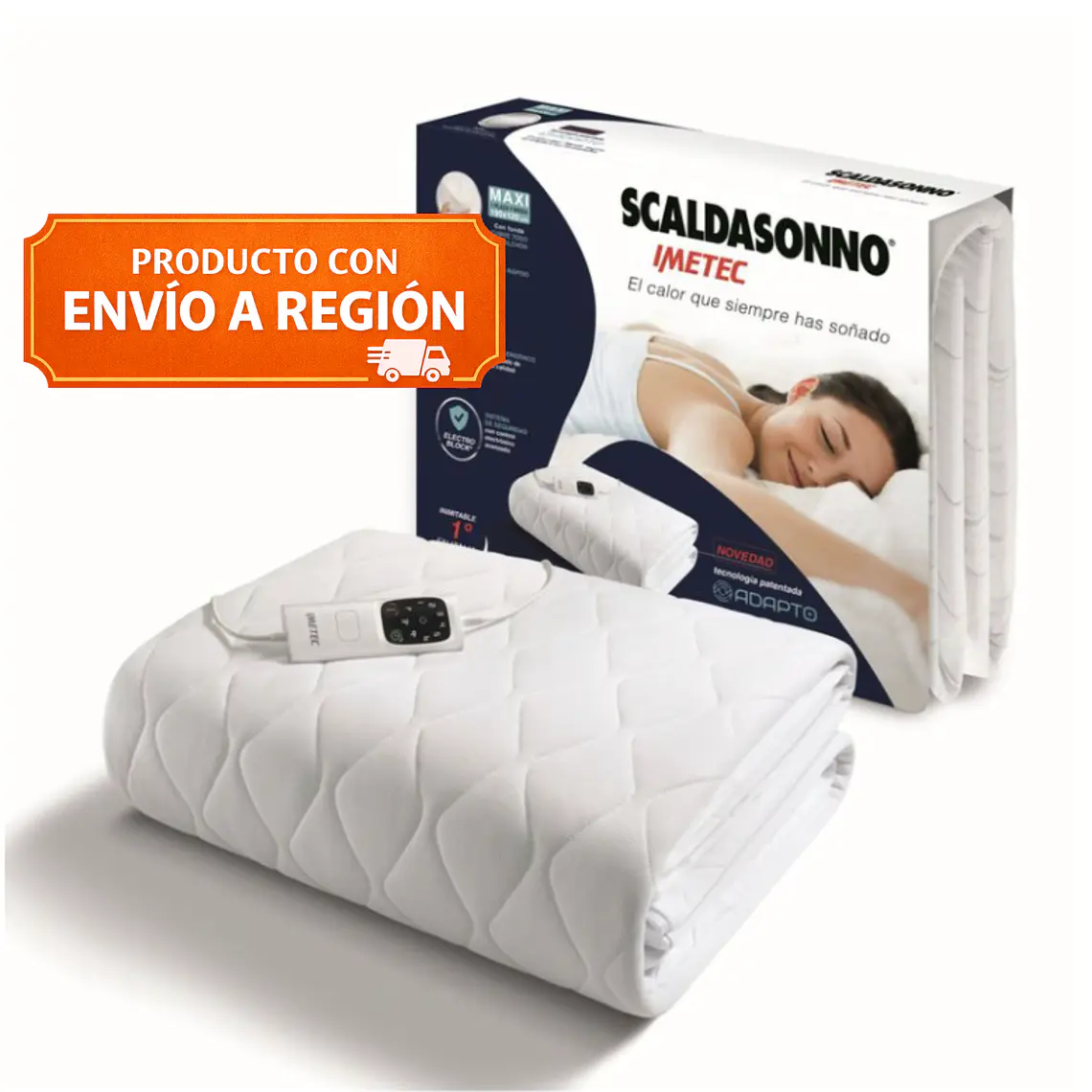 CALIENTACAMAS 1.5 PLAZAS ADAPTO MAXI / SUCIO LEVE - EMBALAJE DAÑADO 1