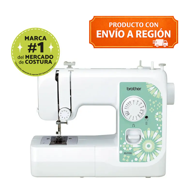 MÁQUINA DE COSER DOMÉSTICA JS2135 / EMBALAJE DAÑADO 1