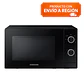 MICROONDAS MANUAL 20 LITROS 650W MS20A3010AL/ZS NEGRO / CUBIERTA ABOLLADA LEVE COSTADO SUPERIOR - EMBALAJE DANADO - Miniatura 1