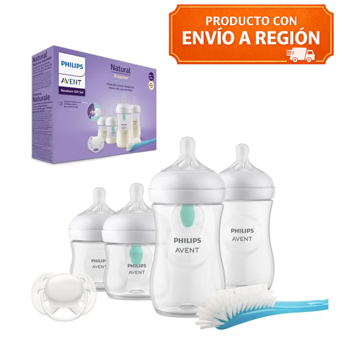 SET NATURAL 3.0 AFC 125-260 + AFV125-260+CEPILLO+CHUPETE / EMBALAJE DAÑADO 1