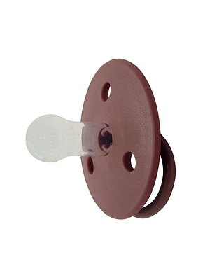 CHUPETES REDONDOS MININOR SILICONA 6M 2 UNS BURDEO 