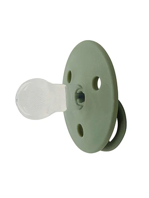 CHUPETES REDONDOS MININOR SILICONA 6M 2 UNS VERDE 