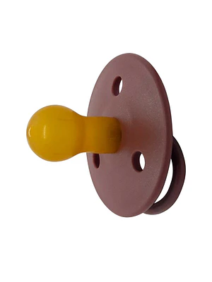 CHUPETES REDONDOS MININOR LÁTEX 0M+ 2 UNS BURDEO 