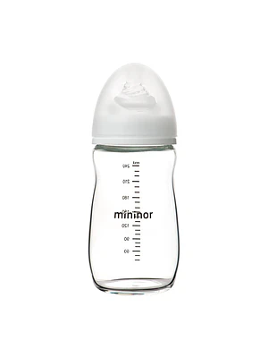 MAMADERA DE VIDRIO MININOR 240ML