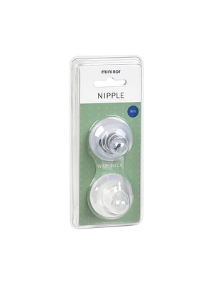 TETINAS BOCA ANCHA MININOR 2 UNS 9M 
