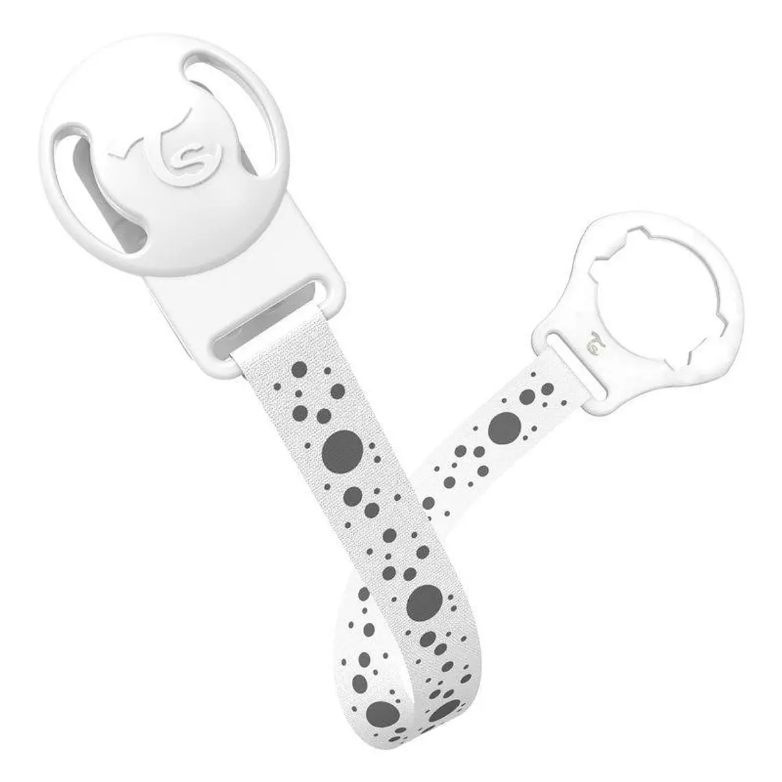 CLIP PARA CHUPETES TWISTSHAKE BLANCO  1