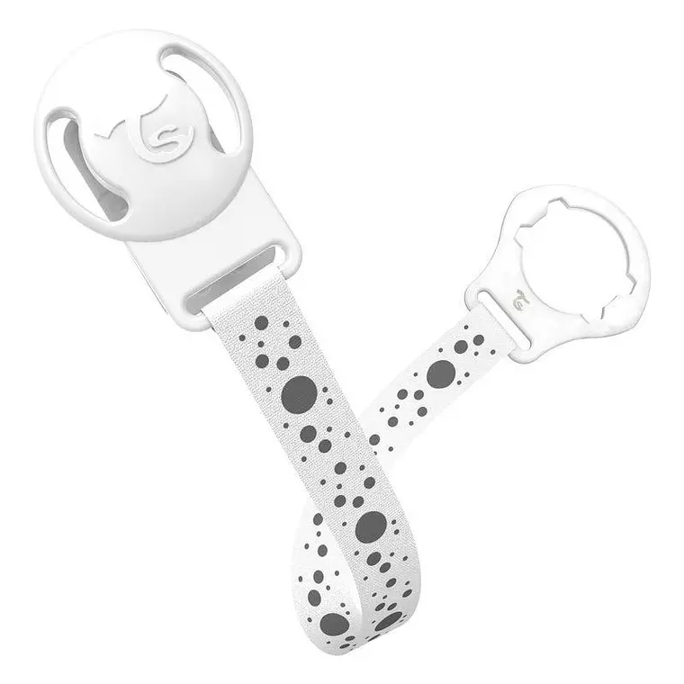 CLIP PARA CHUPETES TWISTSHAKE BLANCO  1