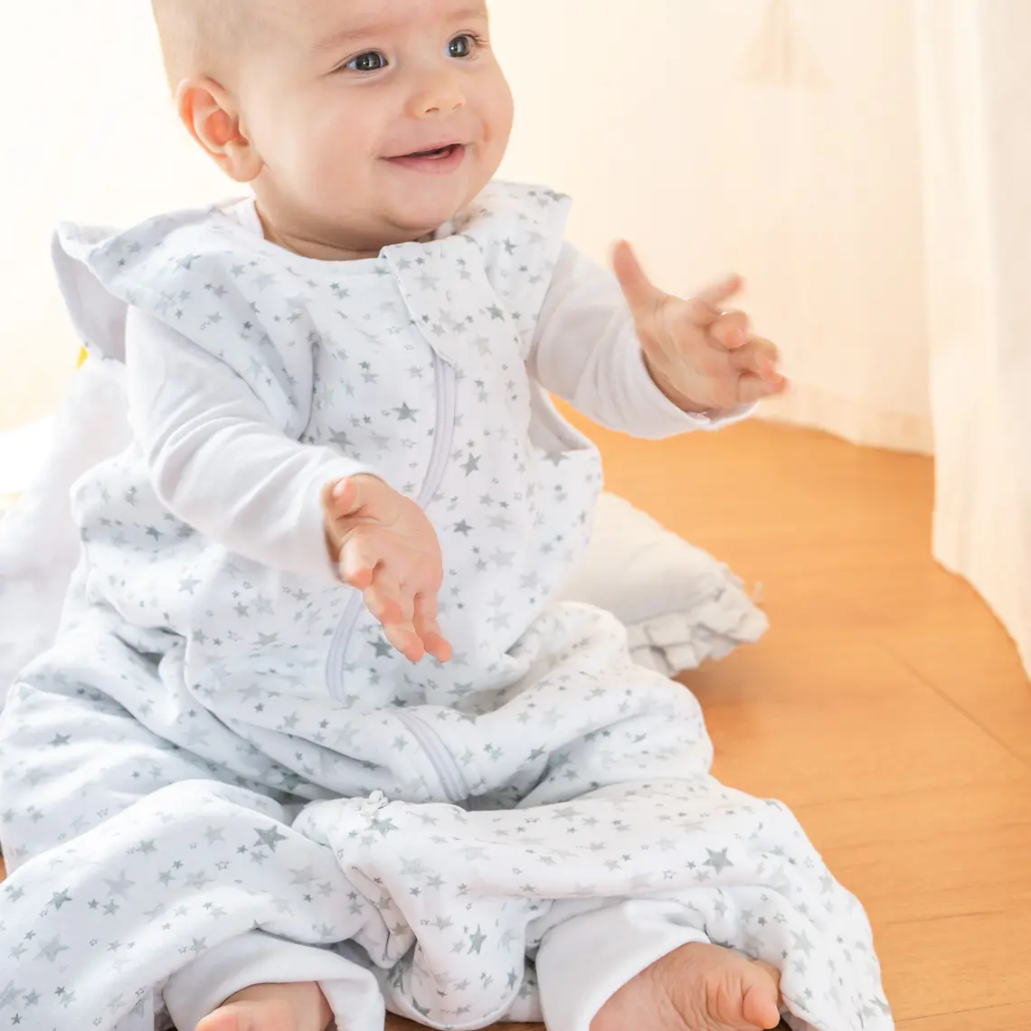 SACO DE DORMIR GRADO 3 (6-18 MESES) - ESTRELLAS MEDIANAS 3