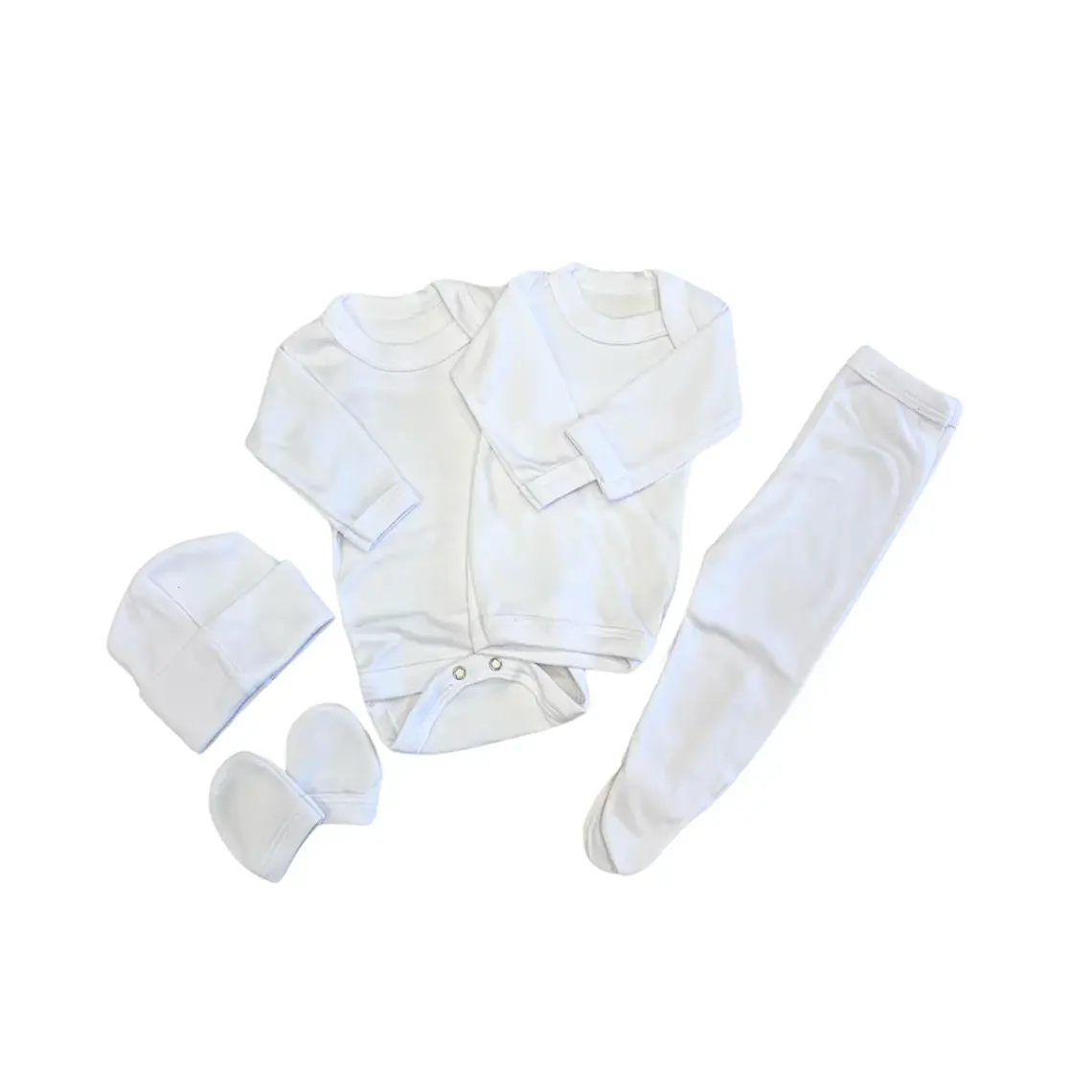 AJUAR DE GUAGUA BLANCO (0 -3 MESES) 1