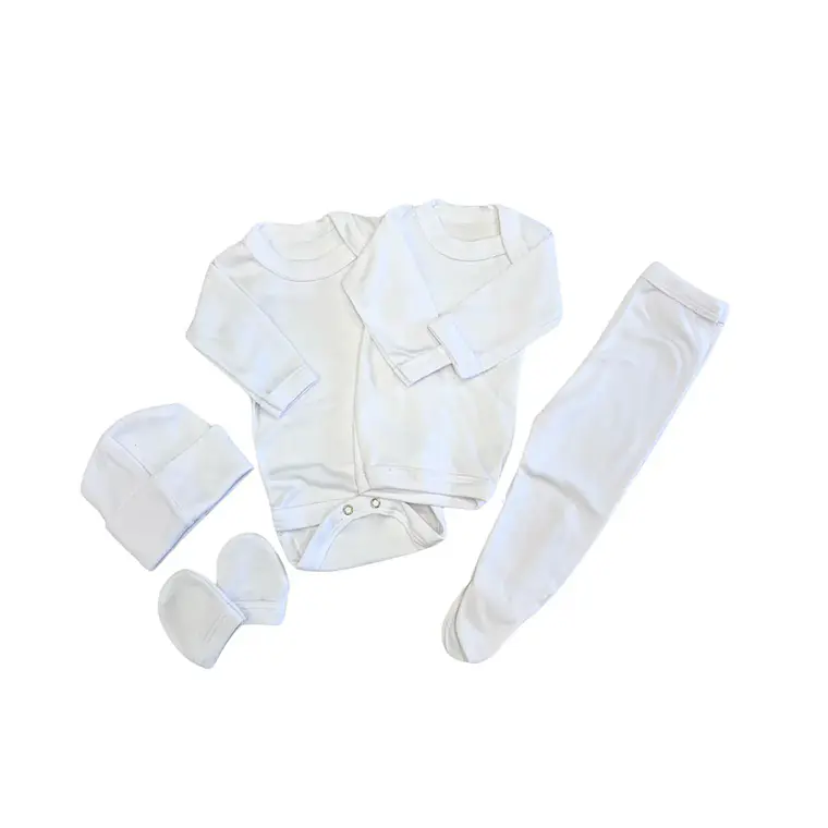 AJUAR DE GUAGUA BLANCO (0 -3 MESES) 1