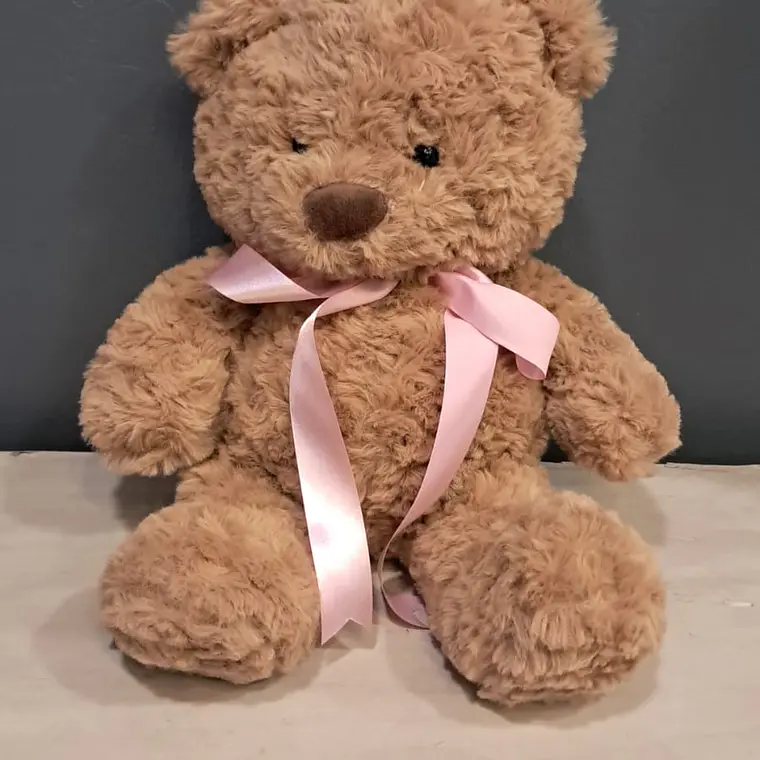 PELUCHE OSO CAFÉ TALLA L - NIÑA 1