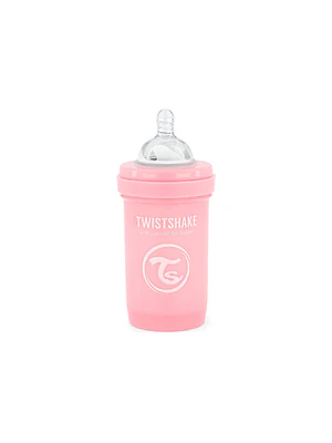 MAMADERA TWISTSHAKE ANTI-CÓLICO 180ML - ROSADO PASTEL 