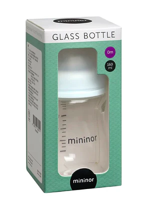 MAMADERA DE VIDRIO MININOR 160ML