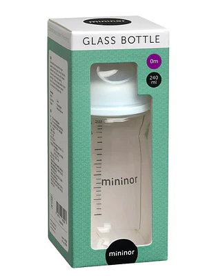 MAMADERA DE VIDRIO MININOR 240ML