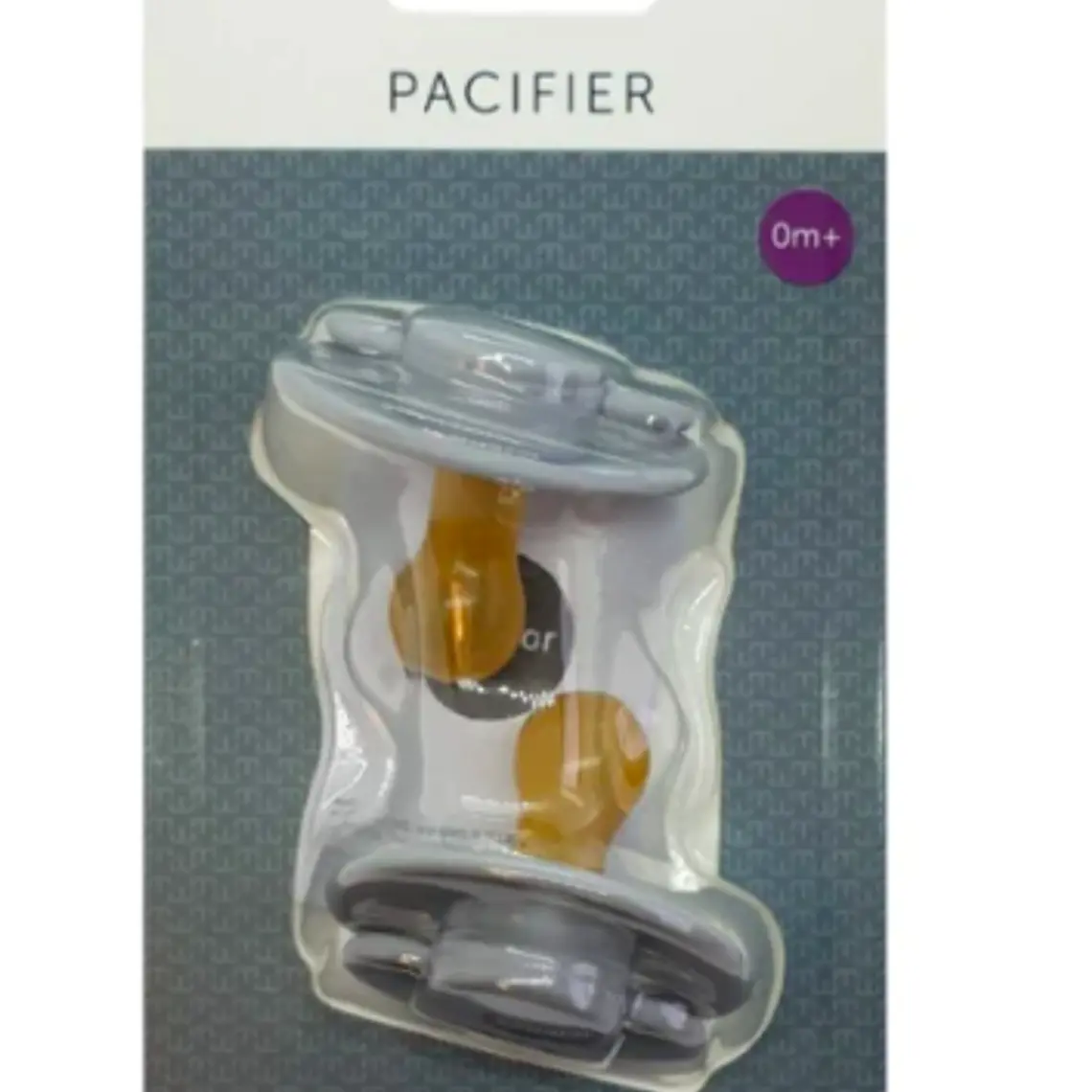 2 CHUPETES REDONDOS MININOR SILICONA 0M+  6