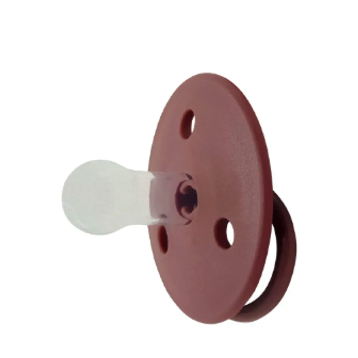 2 CHUPETES REDONDOS MININOR SILICONA 0M+  3