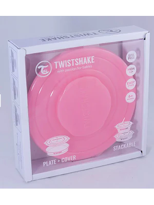 PLATO TWISTSHAKE 6+M - ROSADO PASTEL 