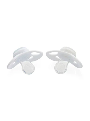 SET 2 CHUPETES TWISTSHAKE MÁRMOL 0-6M  - AZUL / GRIS 