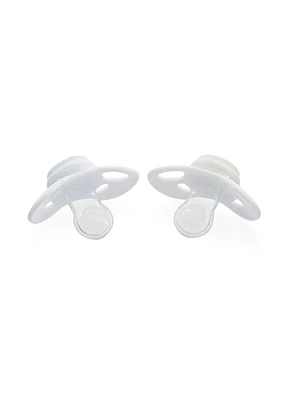 CHUPETES TWISTSHAKE MÁRMOL 6+M 2 UNS - AZUL / GRIS 