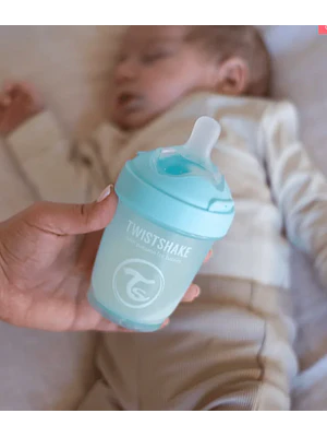 MAMADERA TWISTSHAKE DOUBLE PRO 180ML - AZUL 