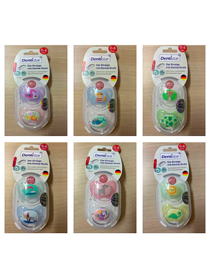 CHUPETE DENTISTAR NIVEL 1 / 0-6 MESES 2UNS (DISEÑO ALEATORIO)