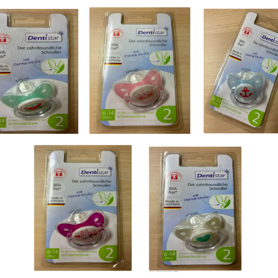 CHUPETE DENTISTAR NIVEL 2 / 6-14 MESES (DISEÑO ALEATORIO) 1