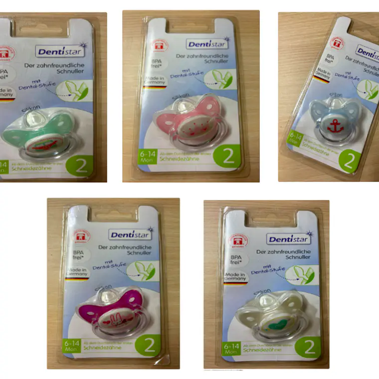 CHUPETE DENTISTAR NIVEL 2 / 6-14 MESES (DISEÑO ALEATORIO) 1