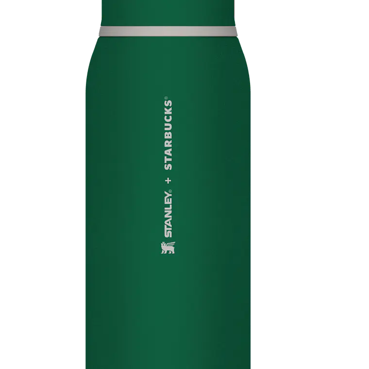 BOTELLA TÉRMICA DE ACERO VERDE OSCURO MATTE DE 25 OZ (≈ 739 ML) 1