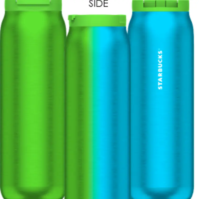 TUMBLER DE ACERO VERDE OPACO DE 20 OZ (≈ 591 ML) 2