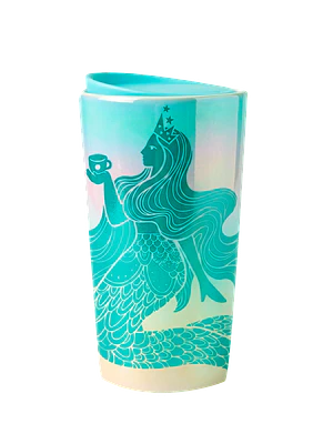 VASO CERÁMICA SIRENA LUSTER 12 OZ (≈ 355 ML)