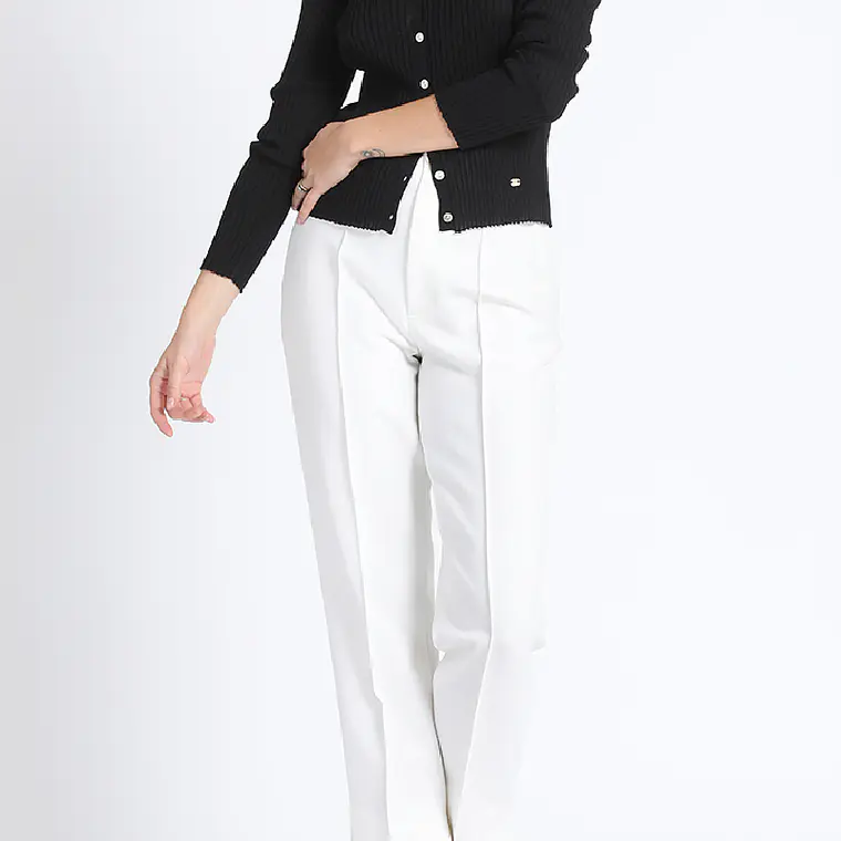 TEJIDO CARDIGAN CUYELLO V BOTON NACAR NEGRO (TAALLA XL) 3