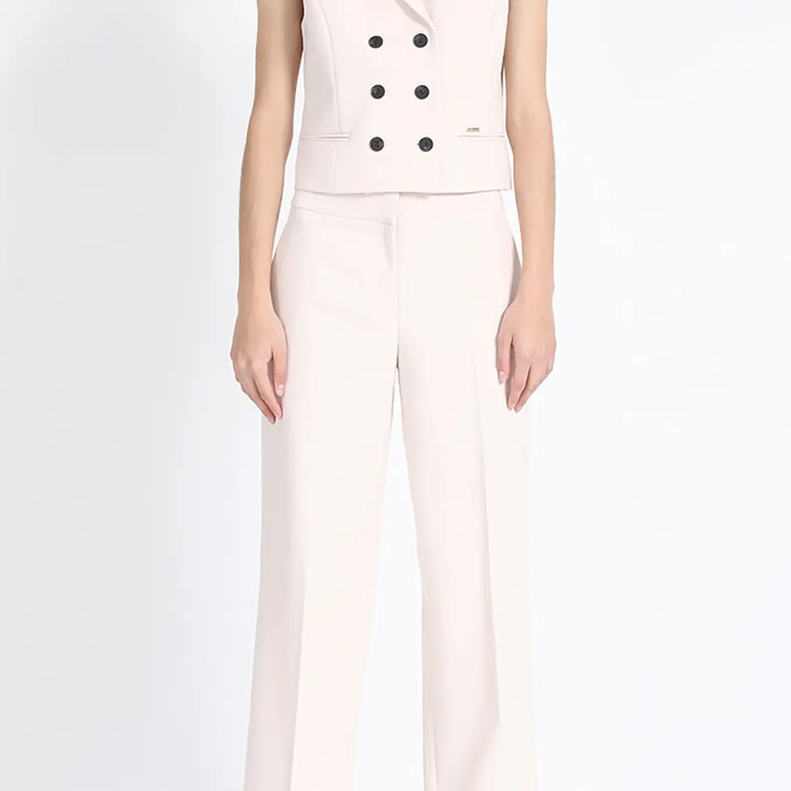 CHAQUETA GILLETE CRUCE DOBLE NILO CRUDO (TALLA 38) 2