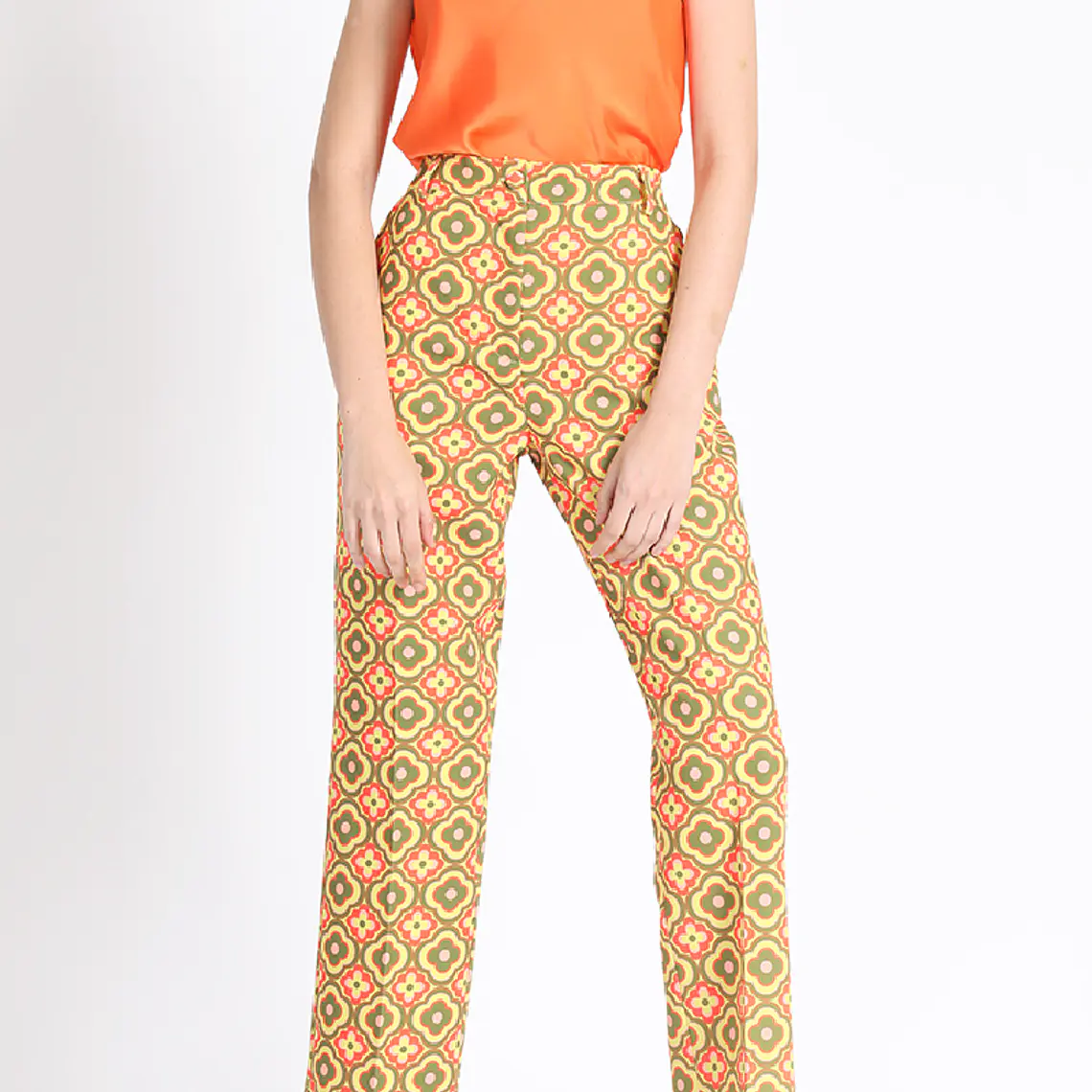 PANTALON RECTO ESTAMPADO PSICOLDELICO (TALLAS S y L) 5
