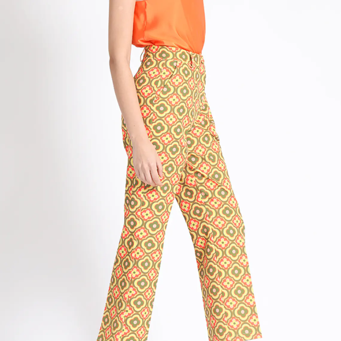 PANTALON RECTO ESTAMPADO PSICOLDELICO (TALLAS S y L) 6