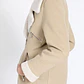 CHAQUETON MOTOQUEO BONDED MUFLON MIX PIEL BEIGE (TALLAS S a L) - Miniatura 6