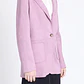 CHAQUETA BLAZER BASICO SUEDE COLOR LILA (TALLAS M y L) - Miniatura 1