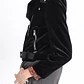 CHAQUETA MOTOQUERA TERCIOPELO BORDADO ESPALDA NEGRO (TALLAS S y M) - Miniatura 4