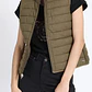 CHAQUETA SIN MANGAS ACOLCHADA CAMO REVERSIBLE VERDE (TALLAS S y M) - Miniatura 4