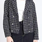 CHAQUETA TIPO BOMBER TWEED AZUL (TALLA L) - Miniatura 5