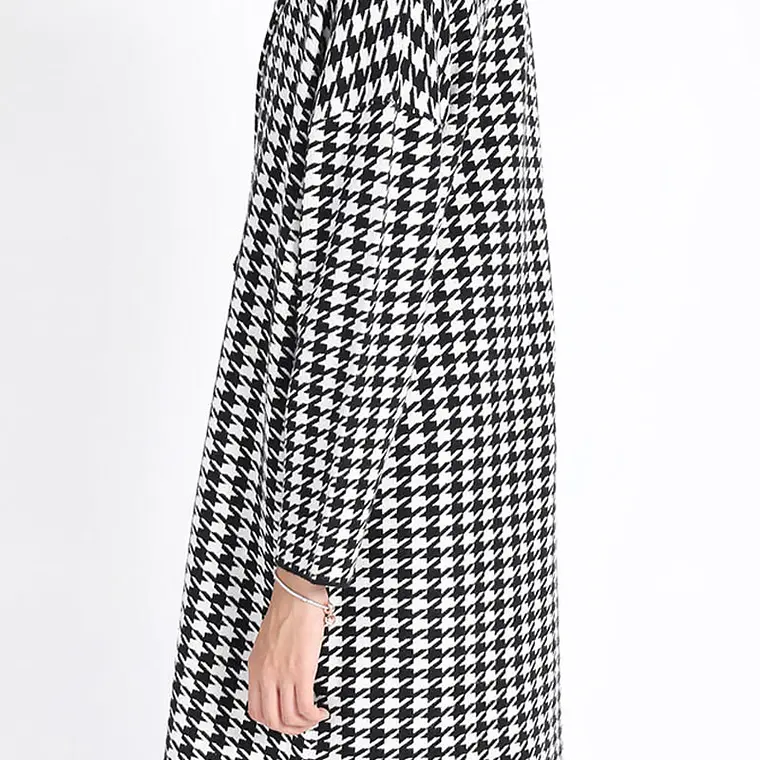 TEJIDO TAPADO SOLAPA FANTASIA PIED DE POULE NEGRO (TALLAS M y L) 6