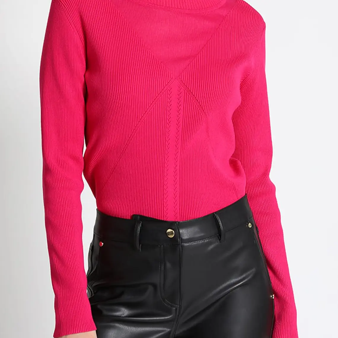 JERSEY TEJIDO FUCSIA (TALLA XL) 3