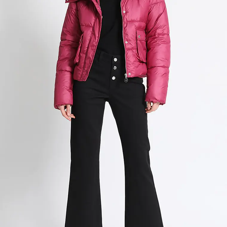 PARKA RECTA CORTA FRESA (TALLA M) 2