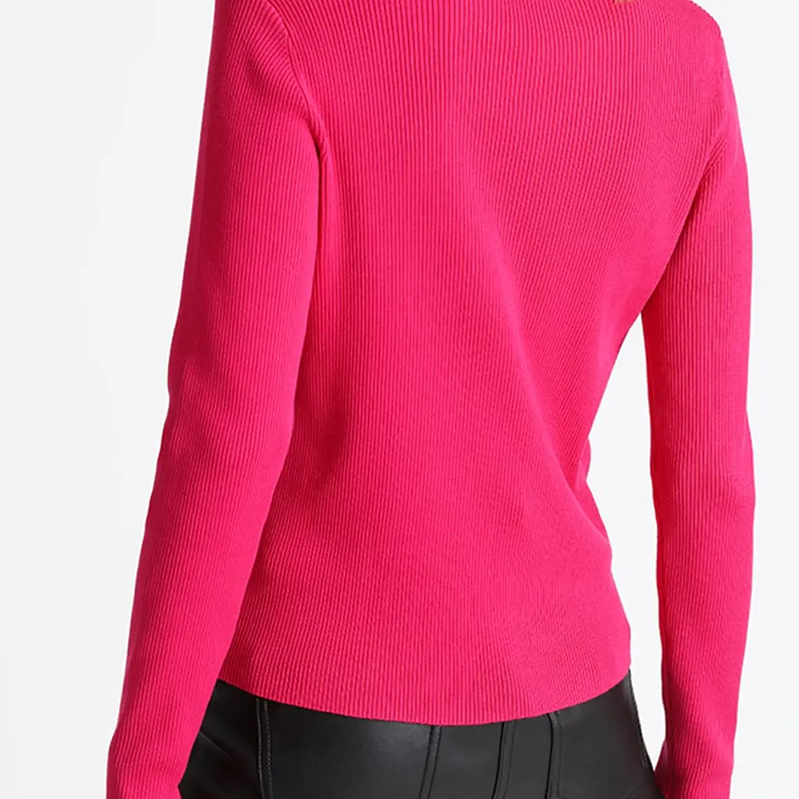 JERSEY TEJIDO FUCSIA (TALLA XL) 2