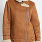 CHAQUETA AVIADOR DOBLE FAZ CAMEL CUELLO SPORT (TALLA L) - Miniatura 5