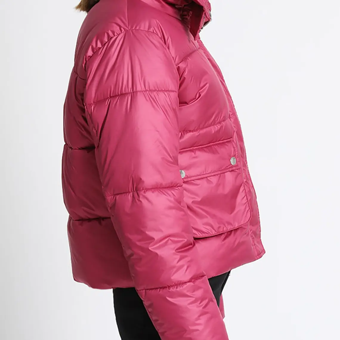 PARKA RECTA CORTA FRESA (TALLA M) 4