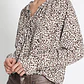 BLUSA ESTAMPADA  ESCOTE FRUNCES (TALLA L) - Miniatura 2