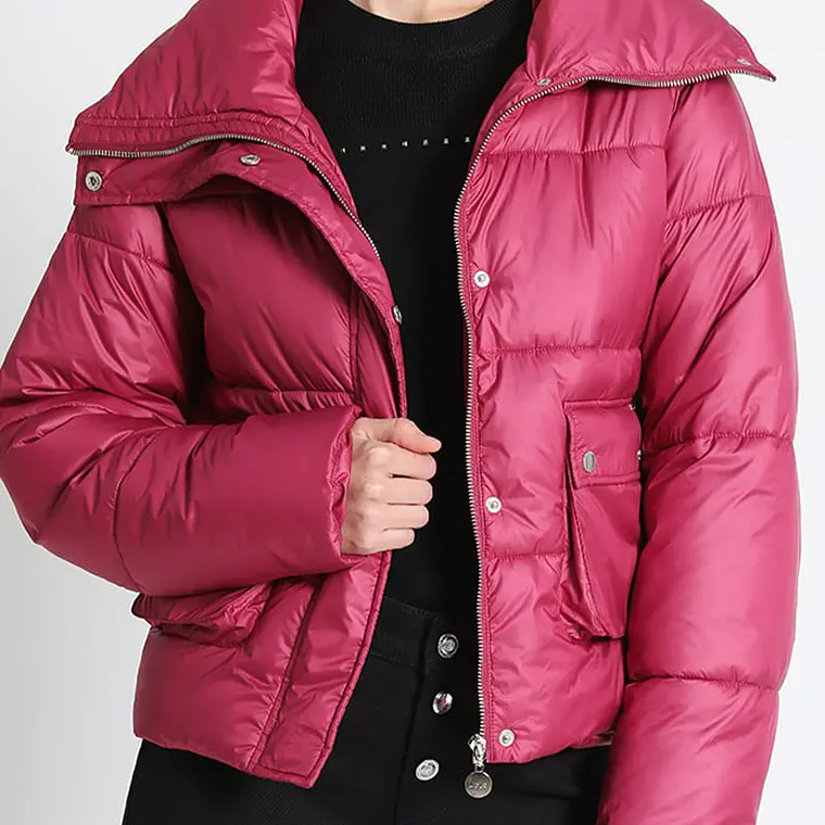 PARKA RECTA CORTA FRESA (TALLA M) 6
