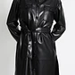 SOBRECAMISA Y VESTIDO LARGO EFECTO CUERO NEGRO (TALLAS L Y XL) - Miniatura 5
